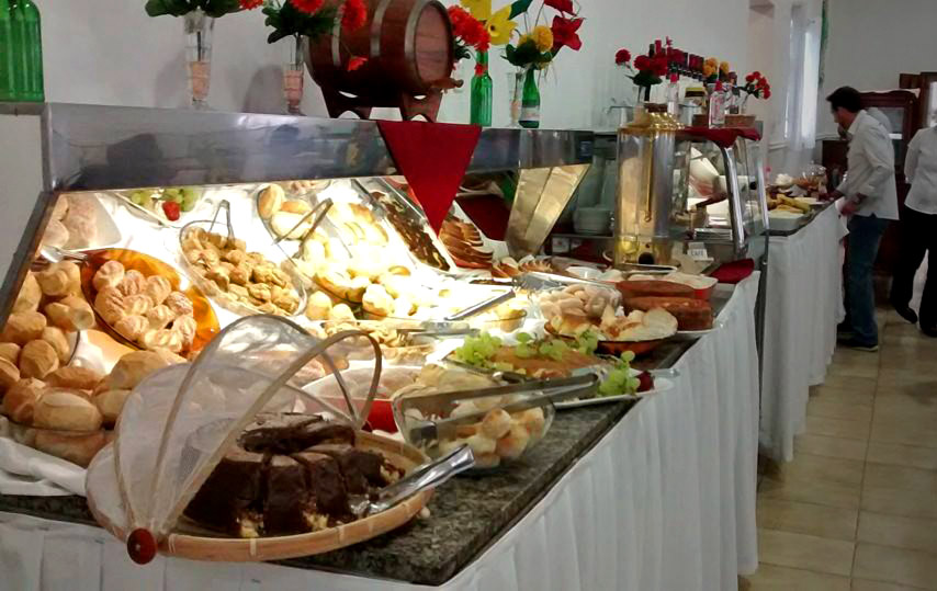 Detalhe do café da manhã
